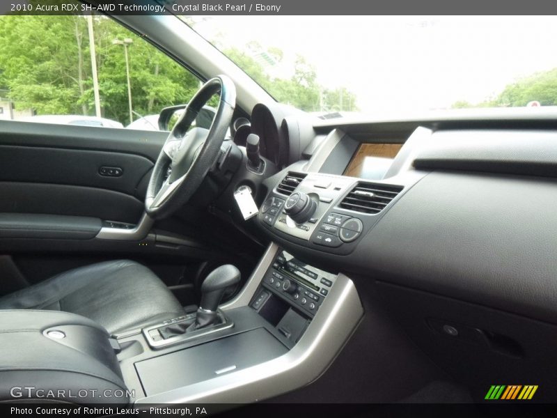 Crystal Black Pearl / Ebony 2010 Acura RDX SH-AWD Technology