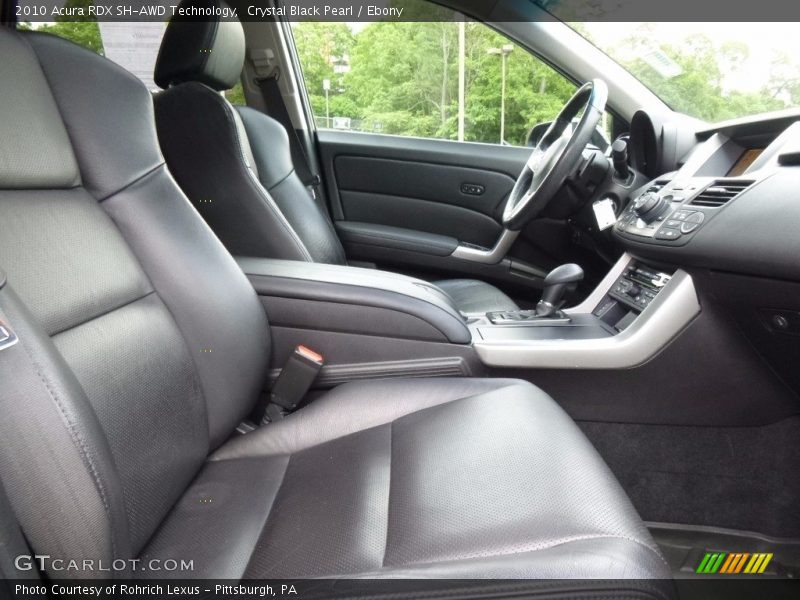 Crystal Black Pearl / Ebony 2010 Acura RDX SH-AWD Technology