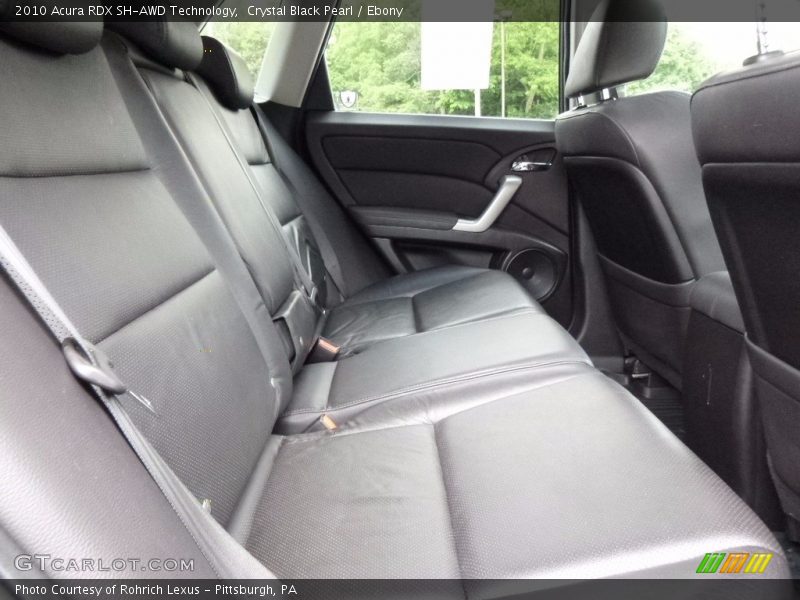 Crystal Black Pearl / Ebony 2010 Acura RDX SH-AWD Technology