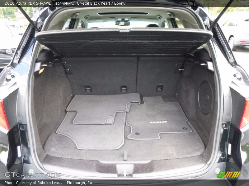 Crystal Black Pearl / Ebony 2010 Acura RDX SH-AWD Technology