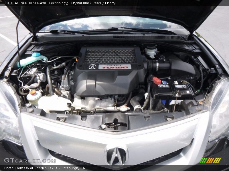 Crystal Black Pearl / Ebony 2010 Acura RDX SH-AWD Technology