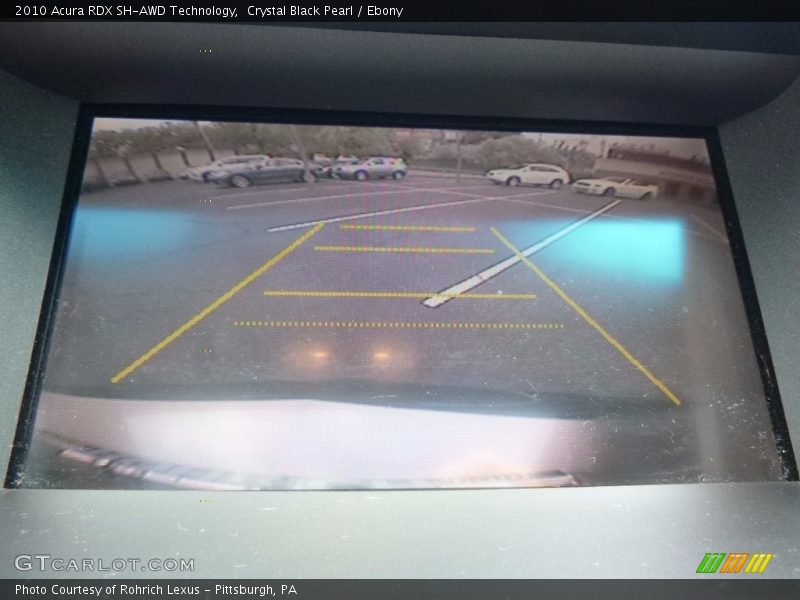 Crystal Black Pearl / Ebony 2010 Acura RDX SH-AWD Technology