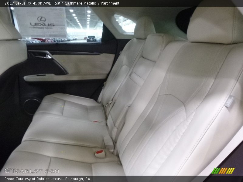 Satin Cashmere Metallic / Parchment 2017 Lexus RX 450h AWD