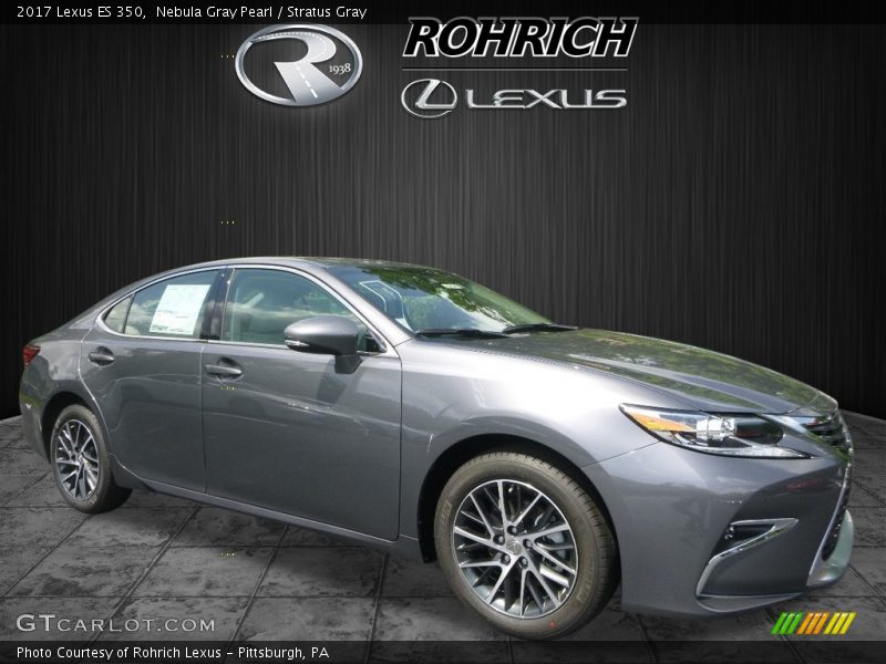 Nebula Gray Pearl / Stratus Gray 2017 Lexus ES 350