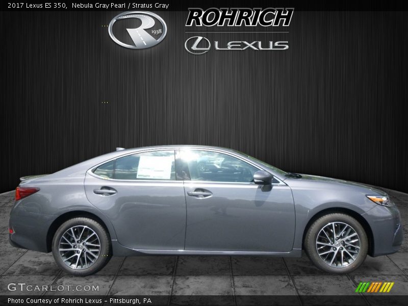 Nebula Gray Pearl / Stratus Gray 2017 Lexus ES 350