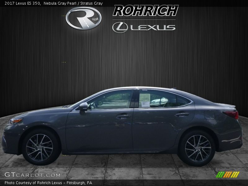 Nebula Gray Pearl / Stratus Gray 2017 Lexus ES 350