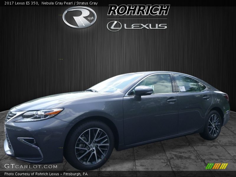 Nebula Gray Pearl / Stratus Gray 2017 Lexus ES 350