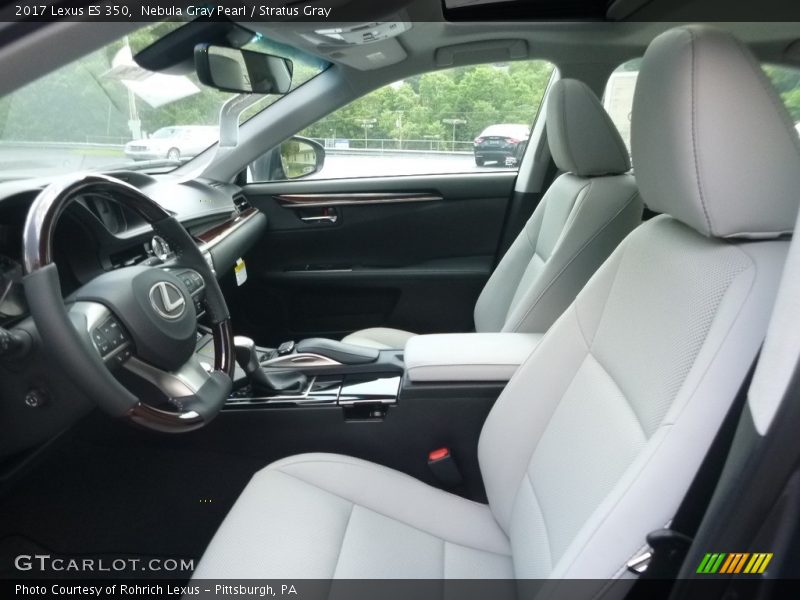 Nebula Gray Pearl / Stratus Gray 2017 Lexus ES 350