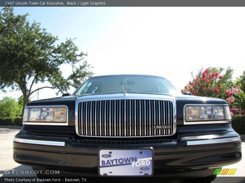 Black / Light Graphite 1997 Lincoln Town Car Executive