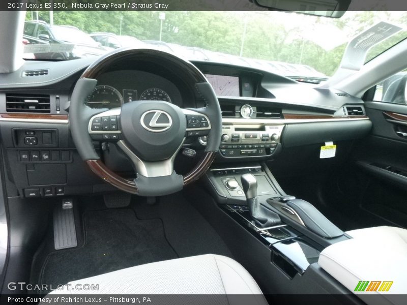 Nebula Gray Pearl / Stratus Gray 2017 Lexus ES 350