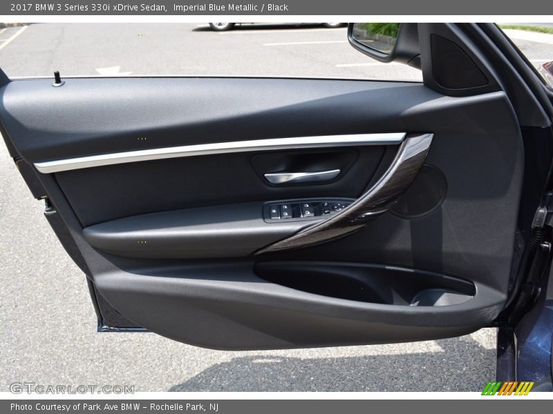 Imperial Blue Metallic / Black 2017 BMW 3 Series 330i xDrive Sedan