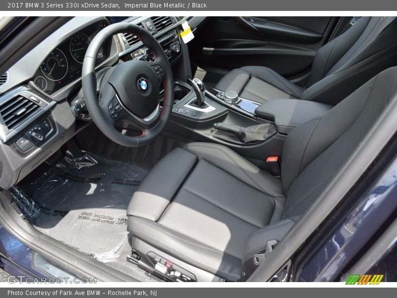 Imperial Blue Metallic / Black 2017 BMW 3 Series 330i xDrive Sedan