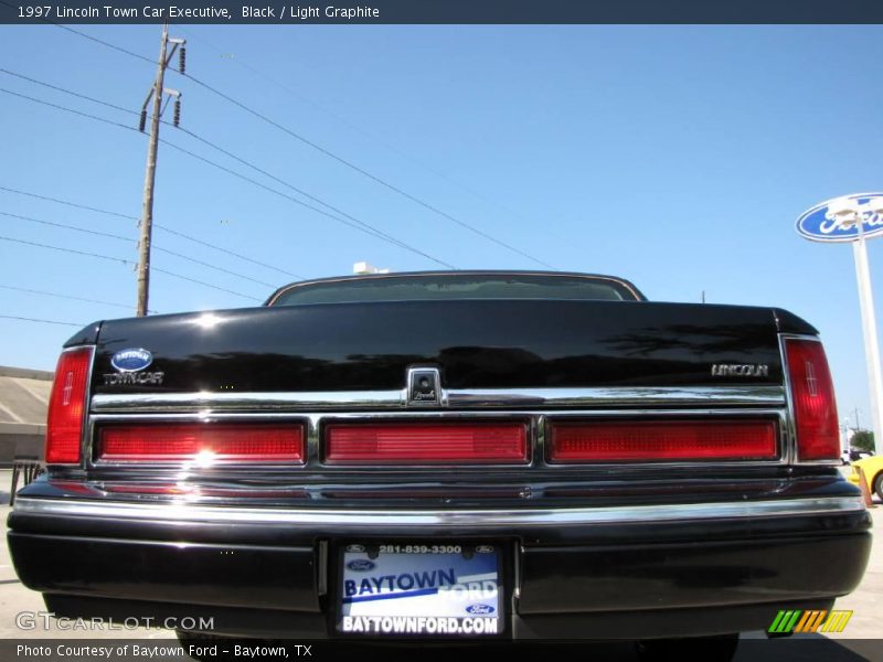 Black / Light Graphite 1997 Lincoln Town Car Executive