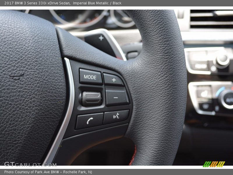 Imperial Blue Metallic / Black 2017 BMW 3 Series 330i xDrive Sedan