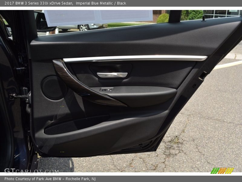 Imperial Blue Metallic / Black 2017 BMW 3 Series 330i xDrive Sedan