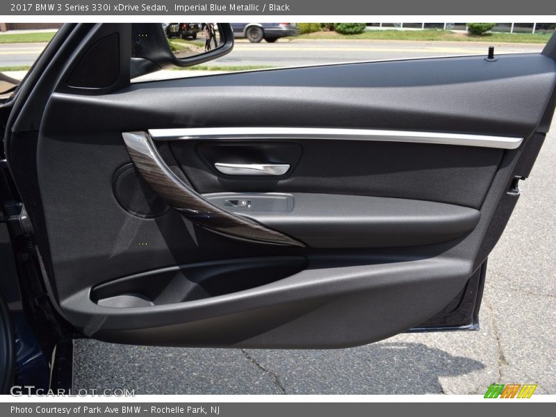 Imperial Blue Metallic / Black 2017 BMW 3 Series 330i xDrive Sedan