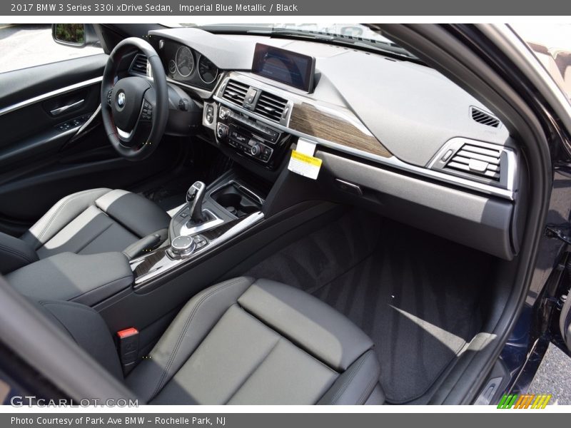 Imperial Blue Metallic / Black 2017 BMW 3 Series 330i xDrive Sedan