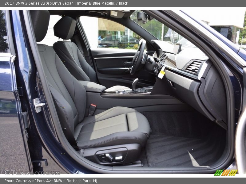 Imperial Blue Metallic / Black 2017 BMW 3 Series 330i xDrive Sedan