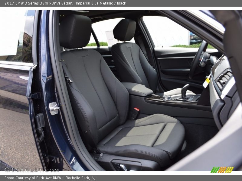 Imperial Blue Metallic / Black 2017 BMW 3 Series 330i xDrive Sedan