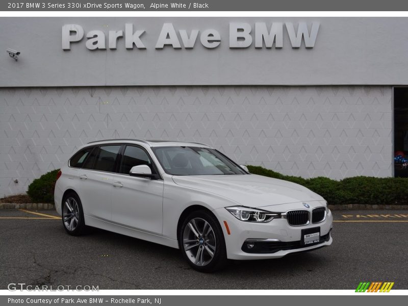 Alpine White / Black 2017 BMW 3 Series 330i xDrive Sports Wagon