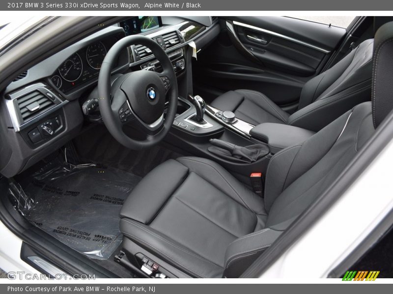  2017 3 Series 330i xDrive Sports Wagon Black Interior