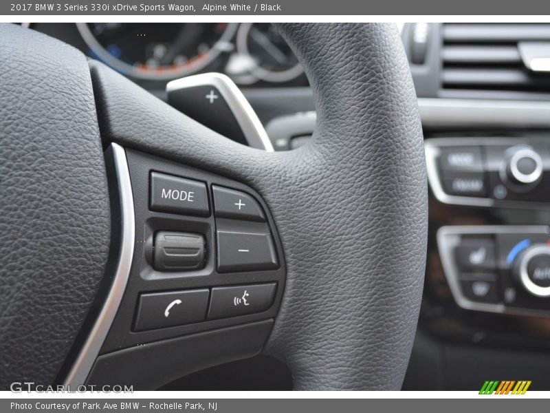 Controls of 2017 3 Series 330i xDrive Sports Wagon