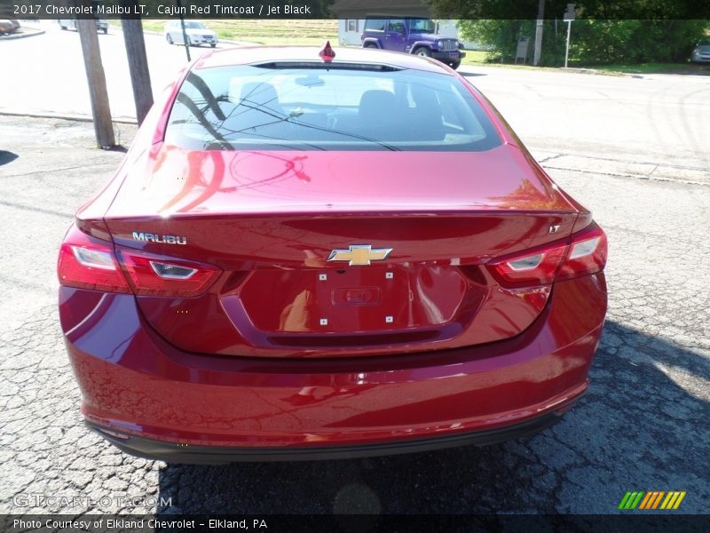 Cajun Red Tintcoat / Jet Black 2017 Chevrolet Malibu LT