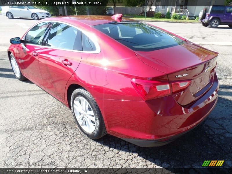 Cajun Red Tintcoat / Jet Black 2017 Chevrolet Malibu LT