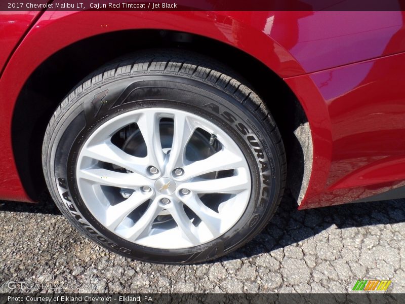 Cajun Red Tintcoat / Jet Black 2017 Chevrolet Malibu LT