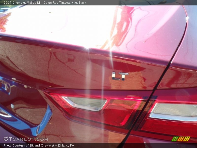Cajun Red Tintcoat / Jet Black 2017 Chevrolet Malibu LT
