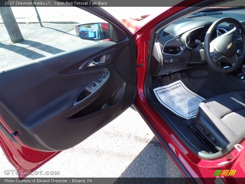 Cajun Red Tintcoat / Jet Black 2017 Chevrolet Malibu LT