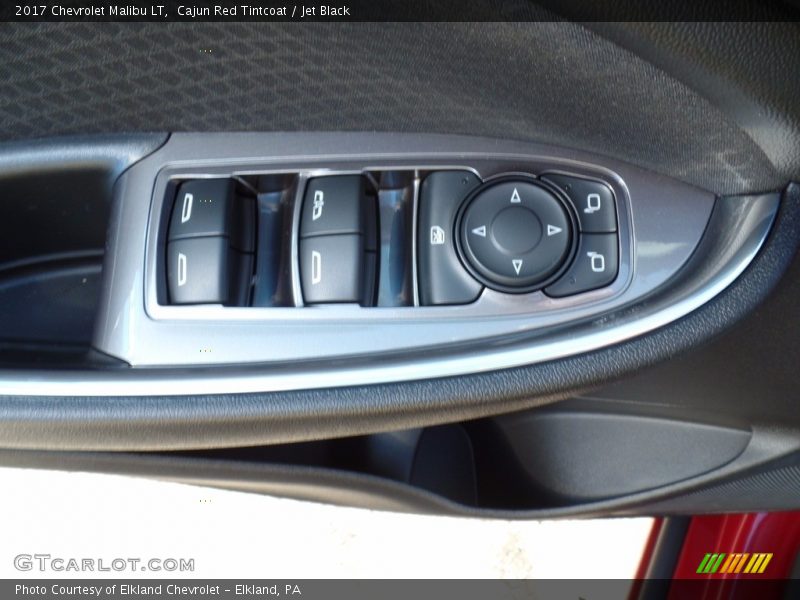Cajun Red Tintcoat / Jet Black 2017 Chevrolet Malibu LT