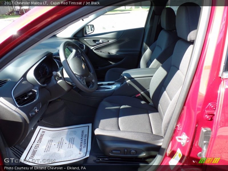 Cajun Red Tintcoat / Jet Black 2017 Chevrolet Malibu LT