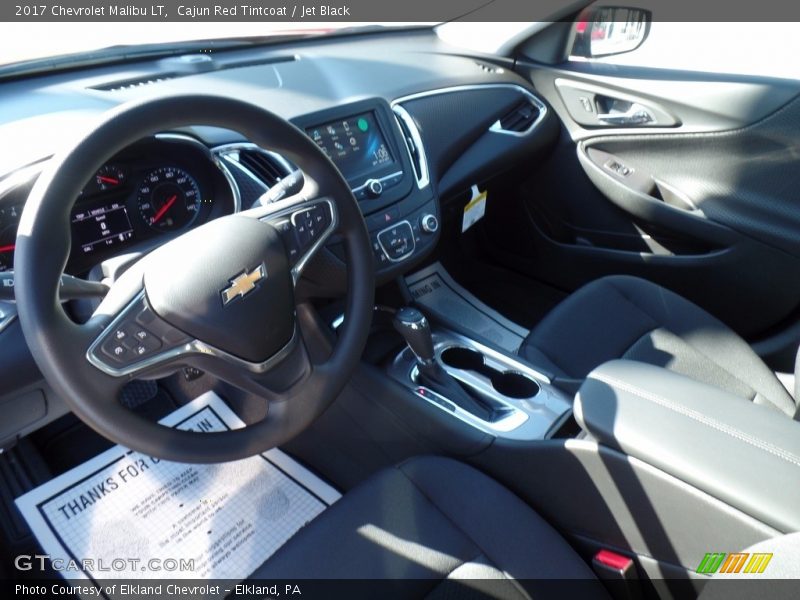 Cajun Red Tintcoat / Jet Black 2017 Chevrolet Malibu LT