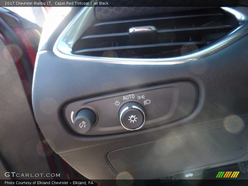 Cajun Red Tintcoat / Jet Black 2017 Chevrolet Malibu LT