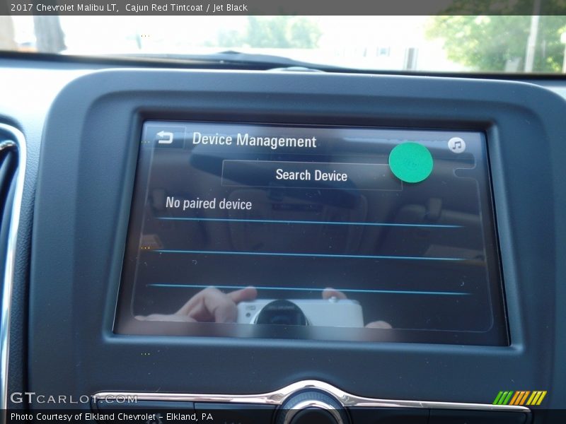 Cajun Red Tintcoat / Jet Black 2017 Chevrolet Malibu LT