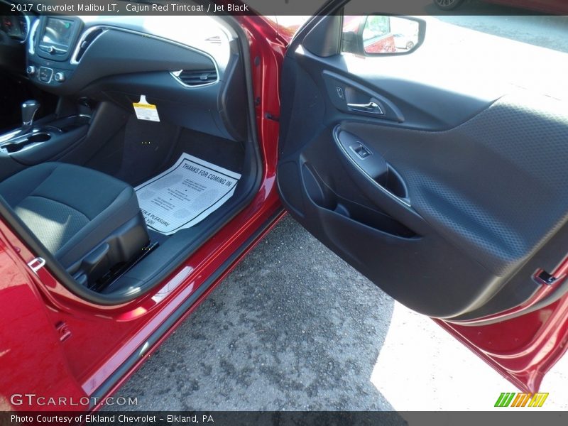 Cajun Red Tintcoat / Jet Black 2017 Chevrolet Malibu LT