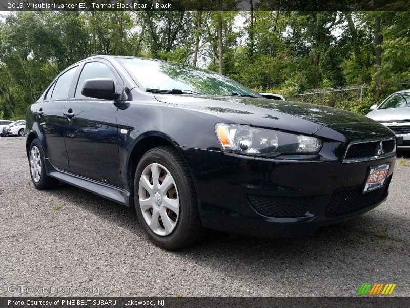 Tarmac Black Pearl / Black 2013 Mitsubishi Lancer ES