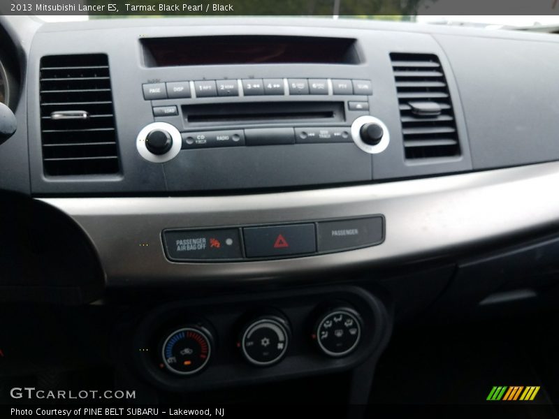 Tarmac Black Pearl / Black 2013 Mitsubishi Lancer ES