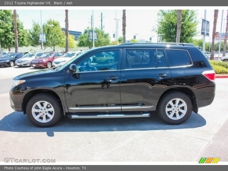 Black / Ash 2012 Toyota Highlander V6