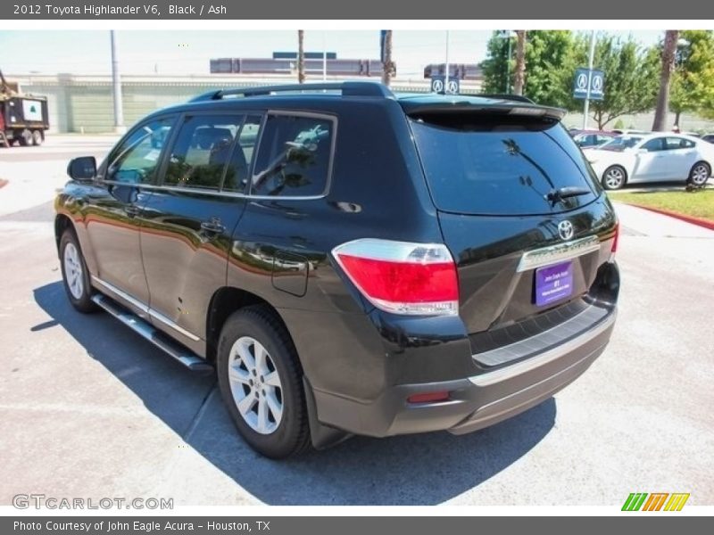 Black / Ash 2012 Toyota Highlander V6