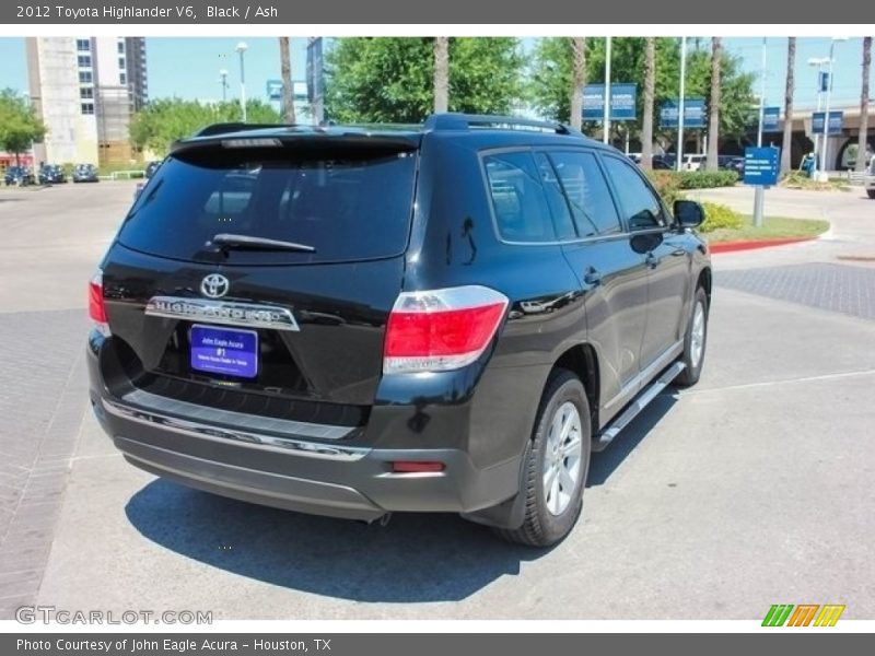 Black / Ash 2012 Toyota Highlander V6