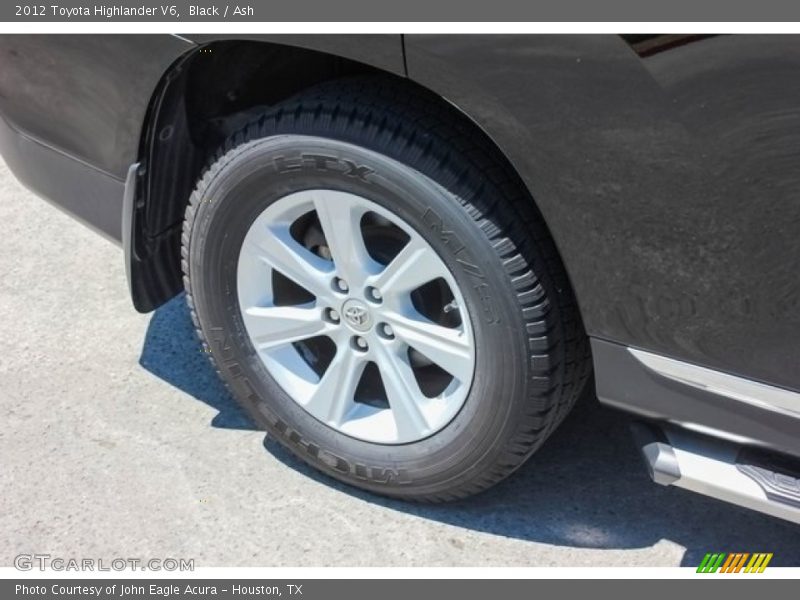 Black / Ash 2012 Toyota Highlander V6