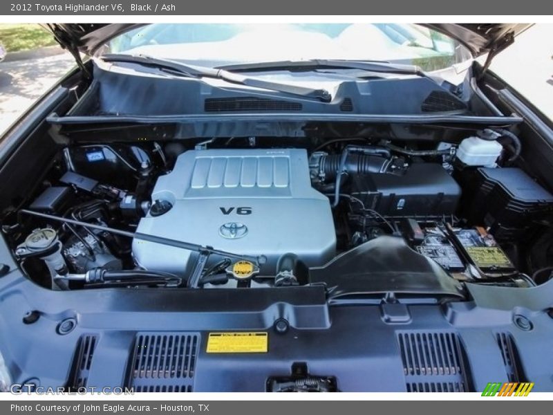 Black / Ash 2012 Toyota Highlander V6