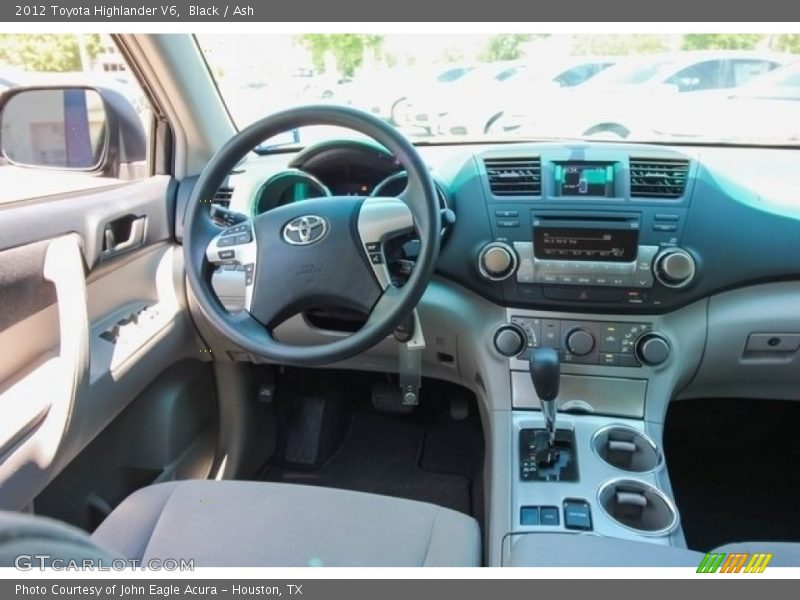 Black / Ash 2012 Toyota Highlander V6
