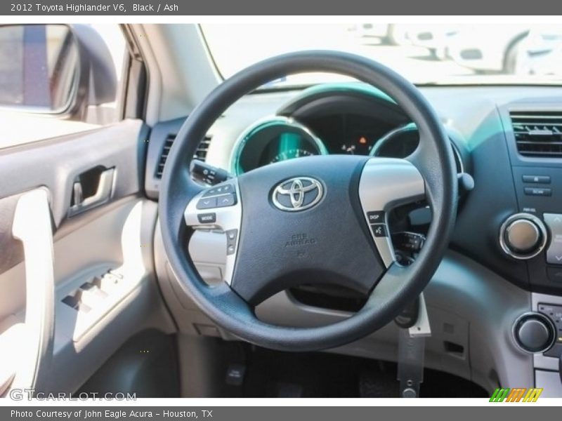 Black / Ash 2012 Toyota Highlander V6