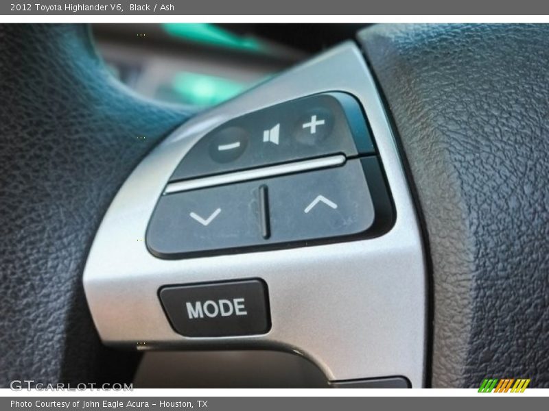 Black / Ash 2012 Toyota Highlander V6