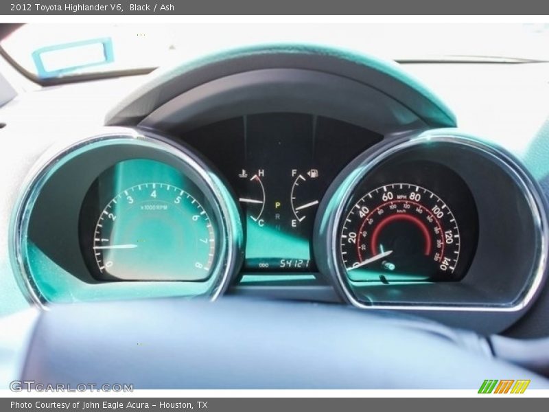 Black / Ash 2012 Toyota Highlander V6