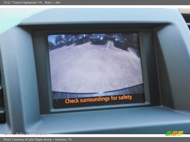 Black / Ash 2012 Toyota Highlander V6