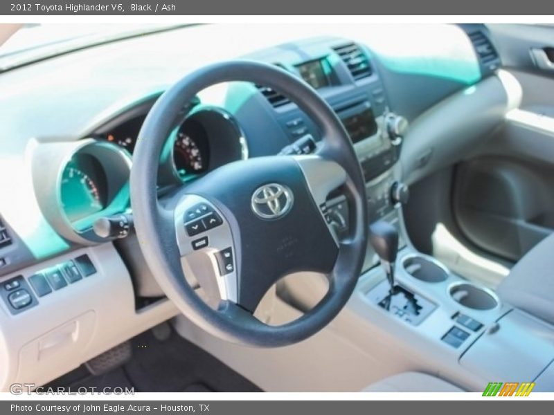 Black / Ash 2012 Toyota Highlander V6